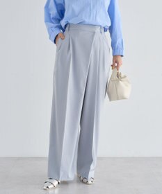 Green Parks アシメウエストタックパンツ