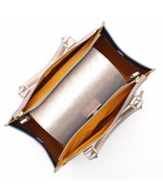 A.D.M.J. 【牛革】クラックメタル/イタリアンレザーWジップトートM