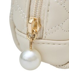 Maison de FLEUR リボンキルティングロングポーチ