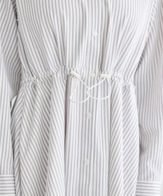 earth music&ecology ドロストシャツワンピース