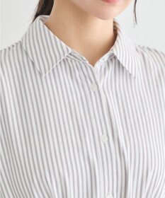 earth music&ecology ドロストシャツワンピース