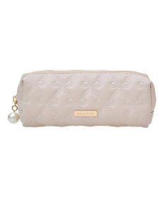 Maison de FLEUR リボンキルティングロングポーチ