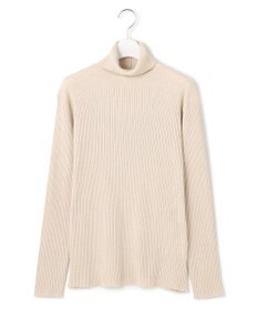 J.PRESS YORK STREET 【WOMEN】ANTI PILLING WOOL リブタートルニット