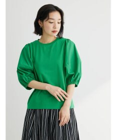 Green Parks 布帛ドッキングランタンスリーブカットプルオーバー