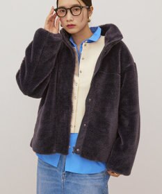 AMERICAN HOLIC スタンドベア風ボアコート