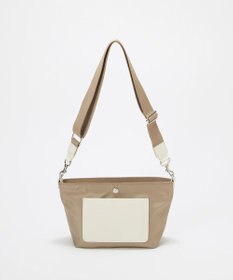 TOPKAPI 【Breath TOPKAPI sis】【WEB限定】ナイロン レザーポケット ミニ ショルダーバッグ 軽量 / CALM カーム　