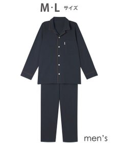 ワコール／睡眠科学 メンズ パジャマ 綿100%(本体) あったか 長袖 長ズボン YGW451 睡眠科学／ワコール