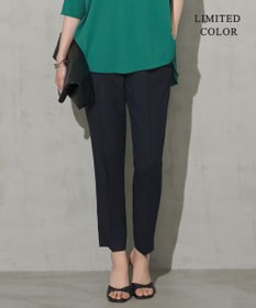 ICB 【WEB限定カラーあり】FluidBackSatin ドロストパンツ ネイビー［WEB限定］