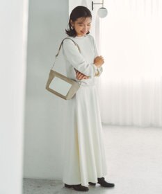 TOPKAPI 【Breath TOPKAPI sis】【WEB限定】ナイロン レザーポケット ミニ ショルダーバッグ 軽量 / CALM カーム　