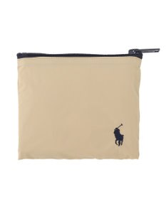 MOONBAT POLO RALPH LAUREN ポロポニー 刺繍 ポーチ付きレインバック