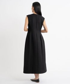 23区 S 【エステータ】ウールダブルジョーゼット ドレス