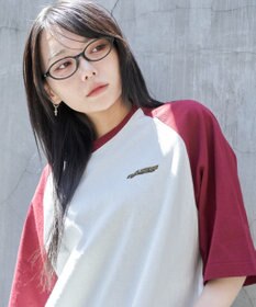 WEGO 【ユニセックス着用ITEM】ラグラングラフィックBIG　T（SS）