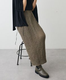 CRAFT STANDARD BOUTIQUE シャーリングジャガードスカート