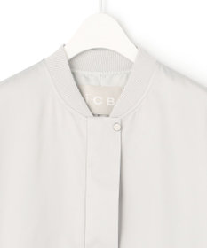 ICB L 【洗える】ライトマットサテン MA－1ジャケット