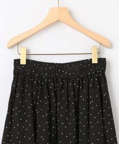 組曲 【入江未悠さんコラボ】ギャザーライトデシンティアード スカート