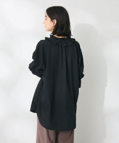 CRAFT STANDARD BOUTIQUE デシンフリル刺繍スリーブブラウス