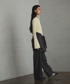 CRAFT STANDARD BOUTIQUE ブークレヤーン衿付きニットカーディガン