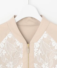 自由区 エンブロイダリー ブルゾン