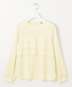 J.PRESS LADIES 【洗える】ヴィンテージWAVE ブラウス