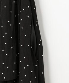 組曲 【入江未悠さんコラボ】ギャザーライトデシンティアード スカート