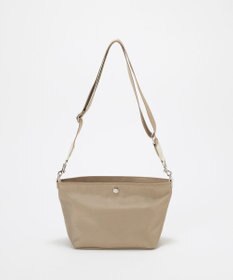 TOPKAPI 【Breath TOPKAPI sis】【WEB限定】ナイロン レザーポケット ミニ ショルダーバッグ 軽量 / CALM カーム　