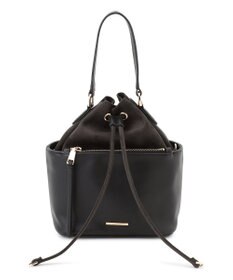 23区 スエード コンビ ドロスト バッグ