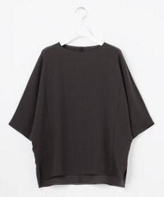 23区 【吸水速乾/UVカット/接触冷感】ストレッチジョーゼット ドルマン カットソー