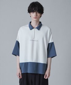 WEGO ドルマンポンチハーフジップT（S）