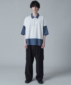 WEGO ドルマンポンチハーフジップT（S）