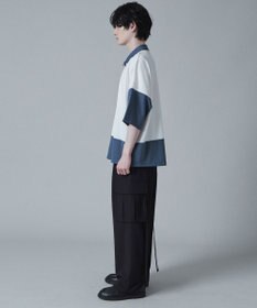 WEGO ドルマンポンチハーフジップT（S）