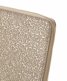 TOPKAPI 【TREASURE TOPKAPI】オリジナル エンボスレザー ラウンド パスポート ケース / 財布