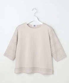 J.PRESS LADIES S スムースジャージー 刺繍 カットソー