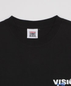 WEGO 【ユニセックス着用ITEM】別注VISIONボックスロゴゴーストスケーターT（SS）