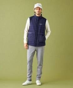 23区GOLF 【MEN】【防風/撥水/ストレッチ】【袖取り外しで2WAY】キルティング ブルゾン