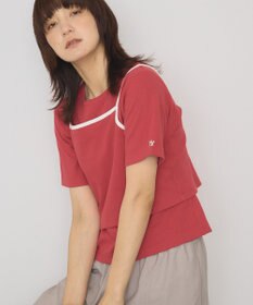 AMERICAN HOLIC 【2点セット】配色キャミ＋Tシャツ