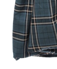 Green Parks ボウタイリボン付裾バルーンシャツワンピース