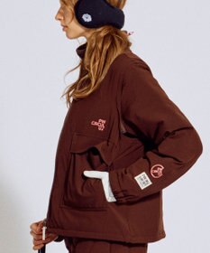 PW CIRCULUS 【撥水加工 / ストレッチ】【WOMEN】デタッチャブルキルティング中綿ブルゾン ゴルフウェア レディース