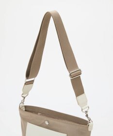 TOPKAPI 【Breath TOPKAPI sis】【WEB限定】ナイロン レザーポケット ミニ ショルダーバッグ 軽量 / CALM カーム　