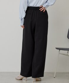 AMERICAN HOLIC 【イージーケア】タックストレートパンツ