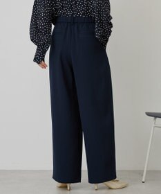 AMERICAN HOLIC 【イージーケア】タックストレートパンツ