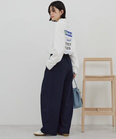 AMERICAN HOLIC 【イージーケア】タックストレートパンツ