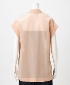 23区 【GOLD LABEL】コットンオーガンジー シアー ジレ