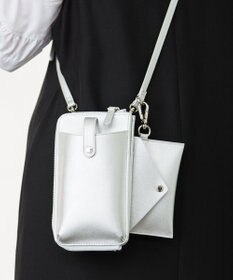J.PRESS LADIES 【セットアイテム】 エコバッグ付き スマホ ポシェット