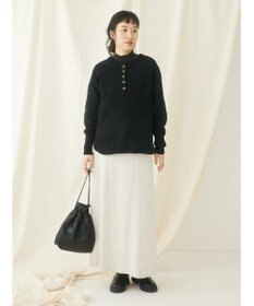 CRAFT STANDARD BOUTIQUE ７Ｇモールニット　ヘンリーＰＯ　Ｌ／Ｓ