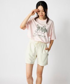 OP／FILA 【Ocean Pacific】かすれプリントTシャツ