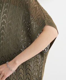 Green Parks 透かし編みニットチュニック