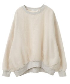 AMERICAN HOLIC オーガンジーレイヤードスウェット