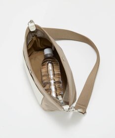 TOPKAPI 【Breath TOPKAPI sis】【WEB限定】ナイロン レザーポケット ミニ ショルダーバッグ 軽量 / CALM カーム　