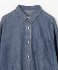 ANY L シアーデニムオーバーシャツ