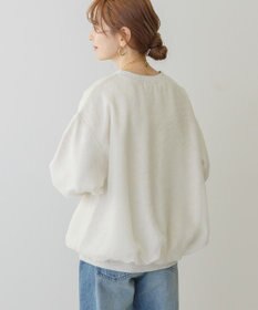 AMERICAN HOLIC オーガンジーレイヤードスウェット